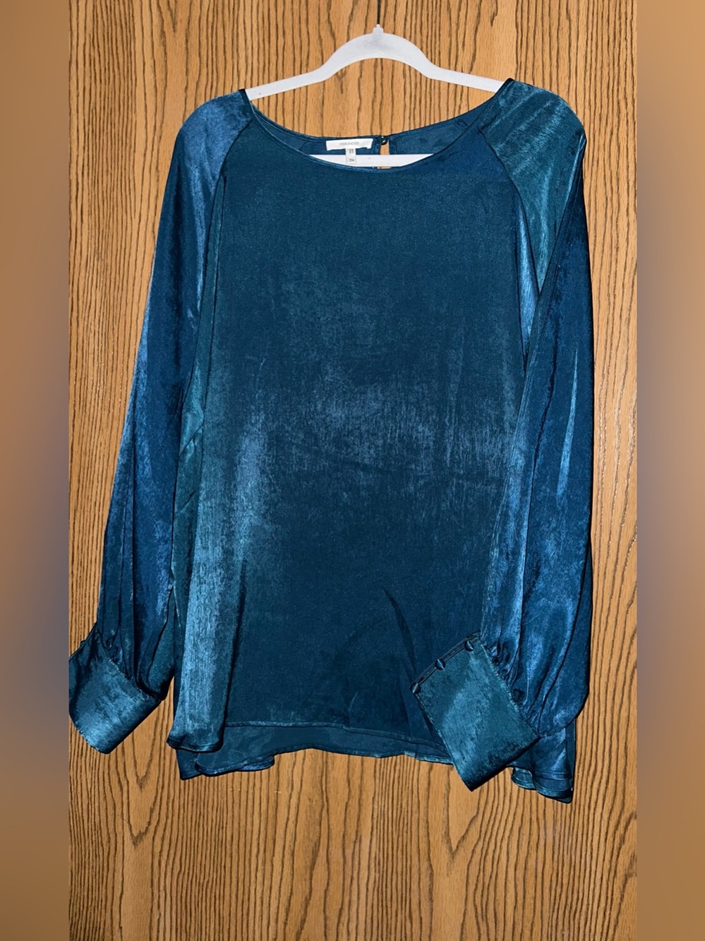 Maurice’s Teal Long-Sleeve Blouse